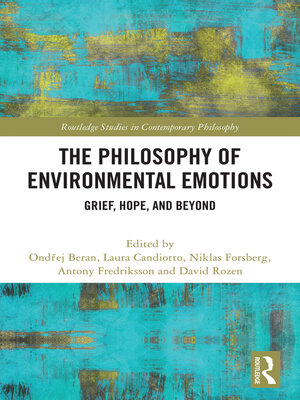 cover image of The Philosophy of Environmental Emotions